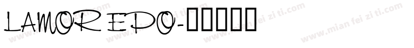 LAMOR EPO字体转换
